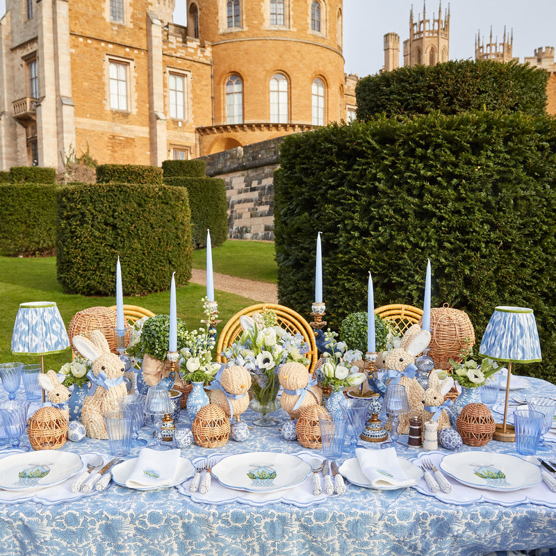 Blue Parrot Candle Holder Set Mrs. Alice