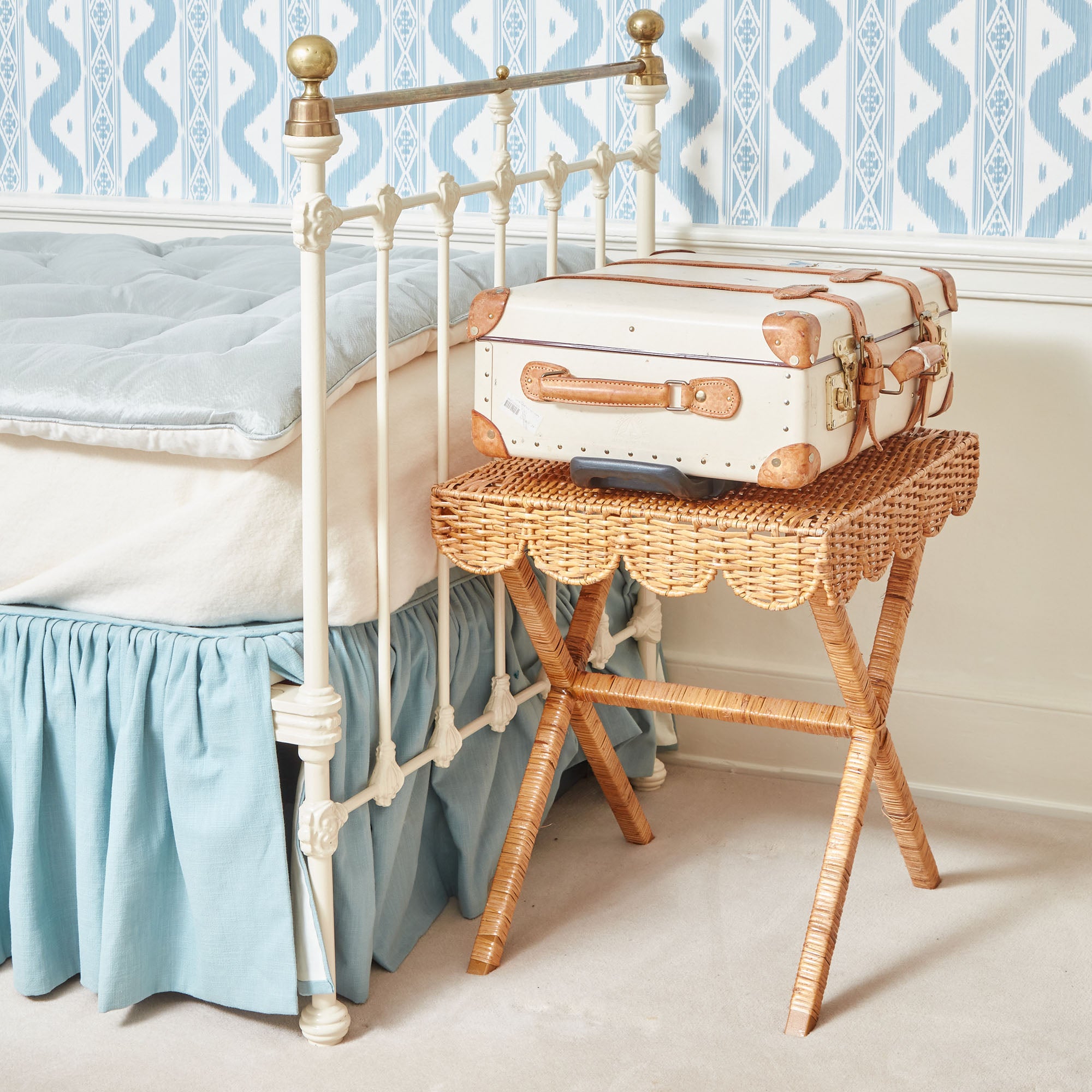Lucca Rattan Luggage Rack– Mrs. Alice