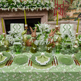 Green Lace Starter Plates (Set of 4)