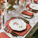 Stylish and versatile: Putty Ikat Tablecloth for any occasion.