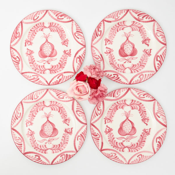 Pink Melograno Dinner Plates (Set of 4)