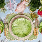 Serena Green Cabbage Dinner Plate