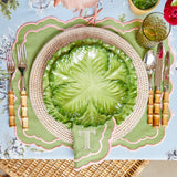 Serena Green Cabbage Starter Plate (Set of 4)