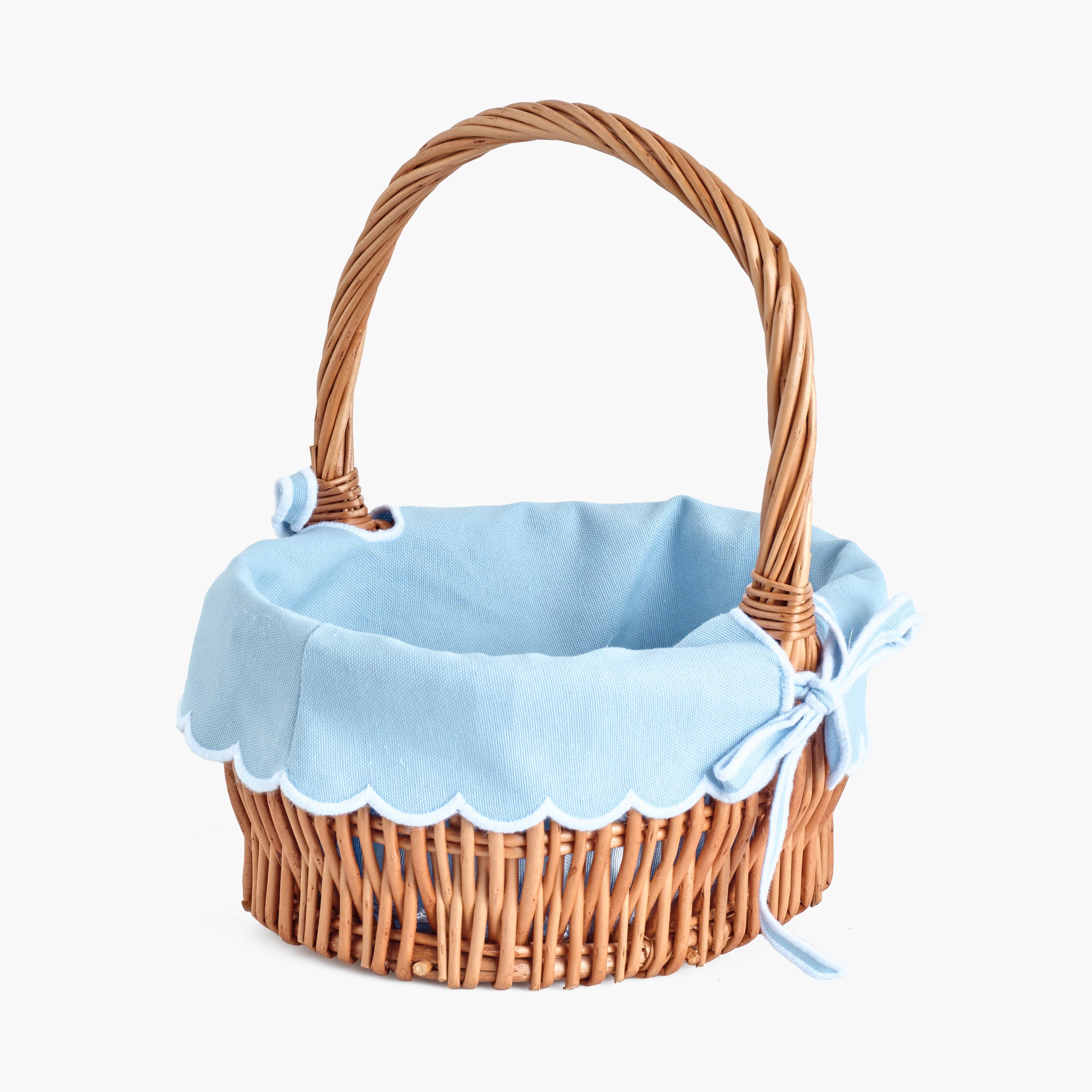 Easter Basket with Blue Liner