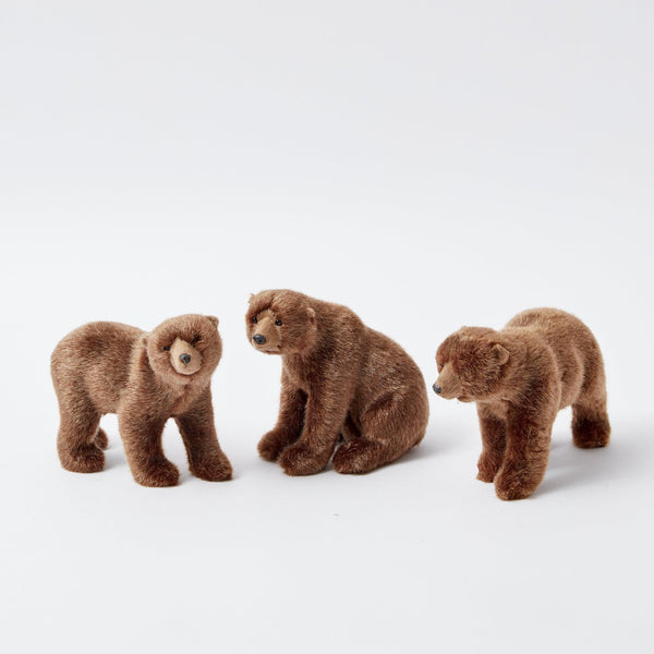 Elevate your decor with our Set of 3 Alpine Brown Bears - a touch of wilderness charm for your home.