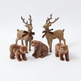 Create a cozy and inviting atmosphere with the Set of 3 Alpine Brown Bears - the epitome of wildlife-inspired elegance.