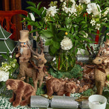 Make your gatherings come alive with the charming charm of our Set of 3 Alpine Brown Bears.