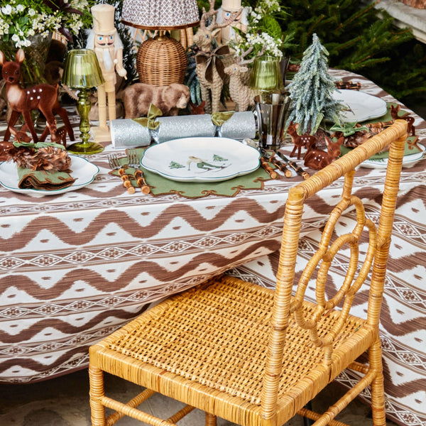 Add a touch of natural beauty to your decor with the Octavia Rattan Chair, perfect for infusing your space with the warmth of natural materials.