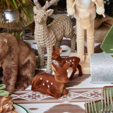 Embrace the miniature magic with our Mini Brown Bambi set. These four charming deer figurines capture the essence of forest life in a delightful size.