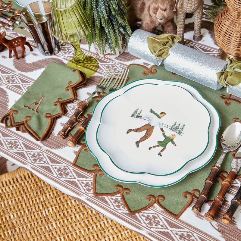These plates tell a story, making them a cherished addition to your dinnerware collection.