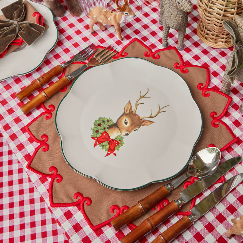 Infuse your dining experience with a touch of woodland wonder with Bambi Dinner Plates (Set of 4).