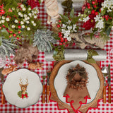 Create a serene ambiance with the Set of 4 Feather Wreaths - the ideal choice for adding a touch of rustic charm to your surroundings.
