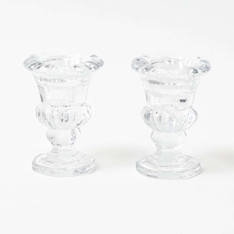Add a touch of sophistication to your space with Delilah Candle Holder Pair.