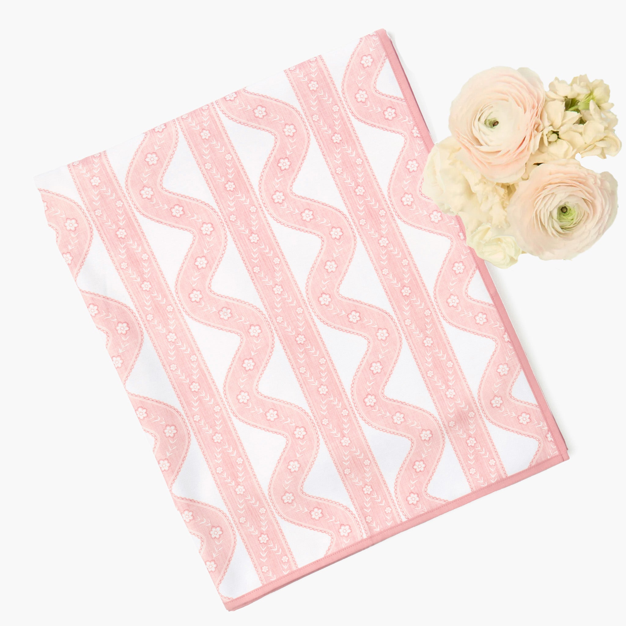 Pink Theodora Tablecloth