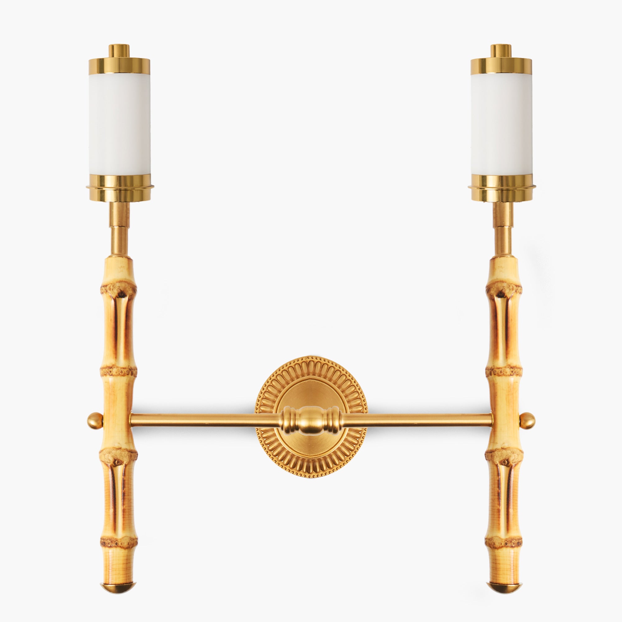 Bamboo Rechargeable Double Wall Light