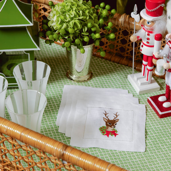 Add a touch of woodland charm to your cocktail gatherings with these Bambi Deer Cocktail Napkins.