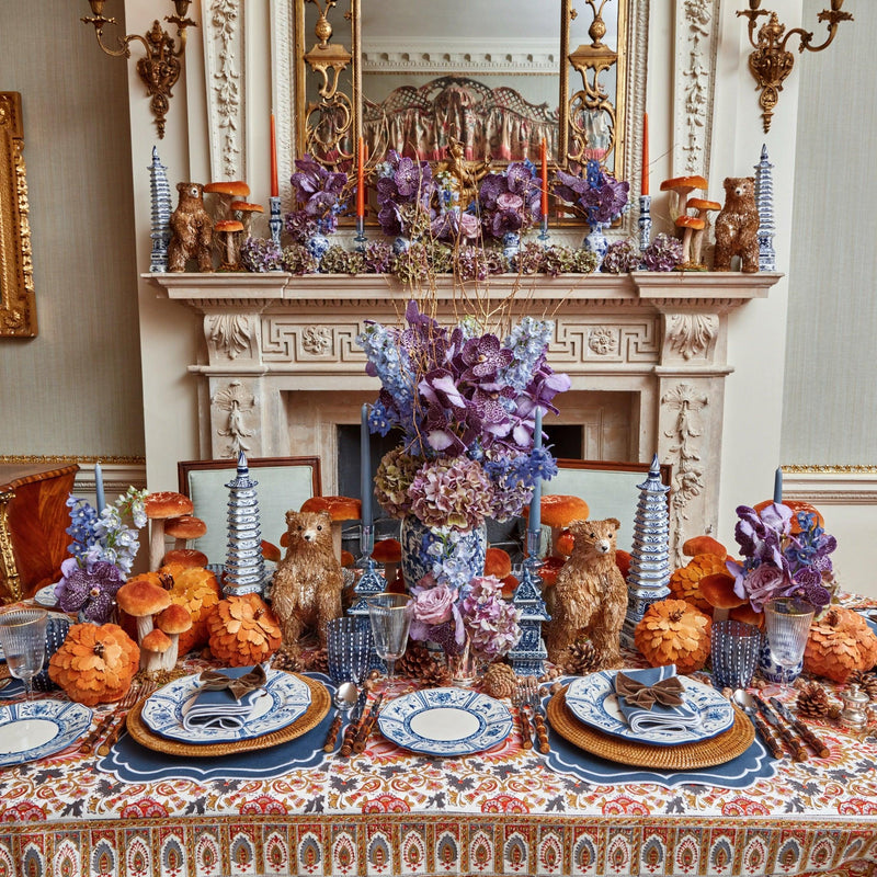 Timeless elegance: Baroque-inspired Harvest Tablecloth.
