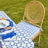 Blue Bamboo Seat Pad Cushion - Mrs. Alice