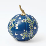 Captivate with the refined allure of the Blue Chinoiserie Pumpkin Collection.