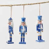 Blue Hanging Nutcracker (Set of 3) - Mrs. Alice
