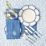 Blue Petal Bamboo Dinner Plate - Mrs. Alice