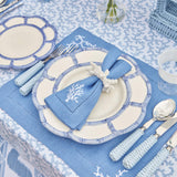 Blue Rattan Cutlery (5 Piece) - Mrs. Alice