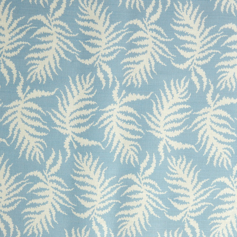 Blue Trailing Ferns Fabric - Mrs. Alice