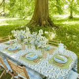 Blue Tuscan Dinner Plate - Mrs. Alice