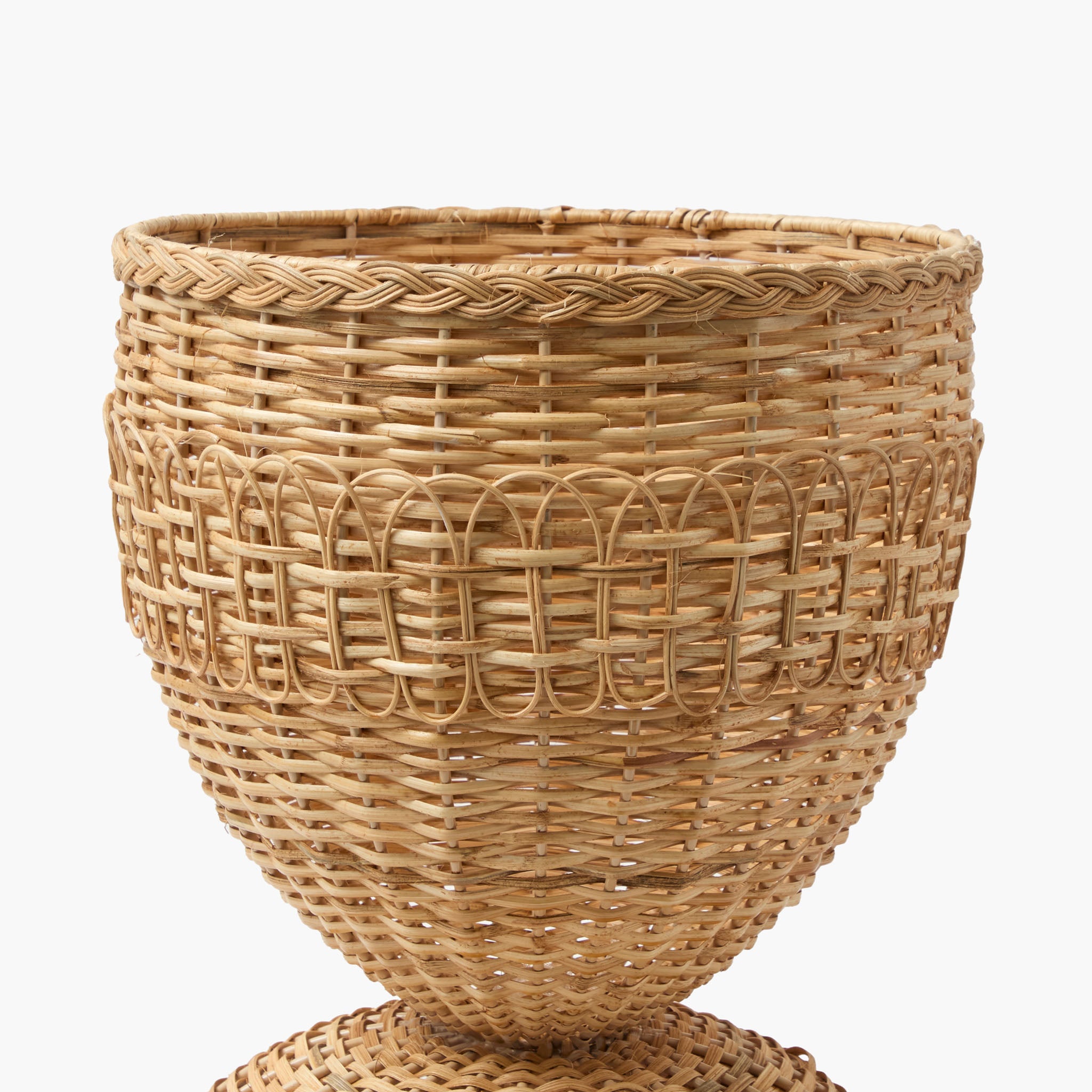 Rattan Braided Planter