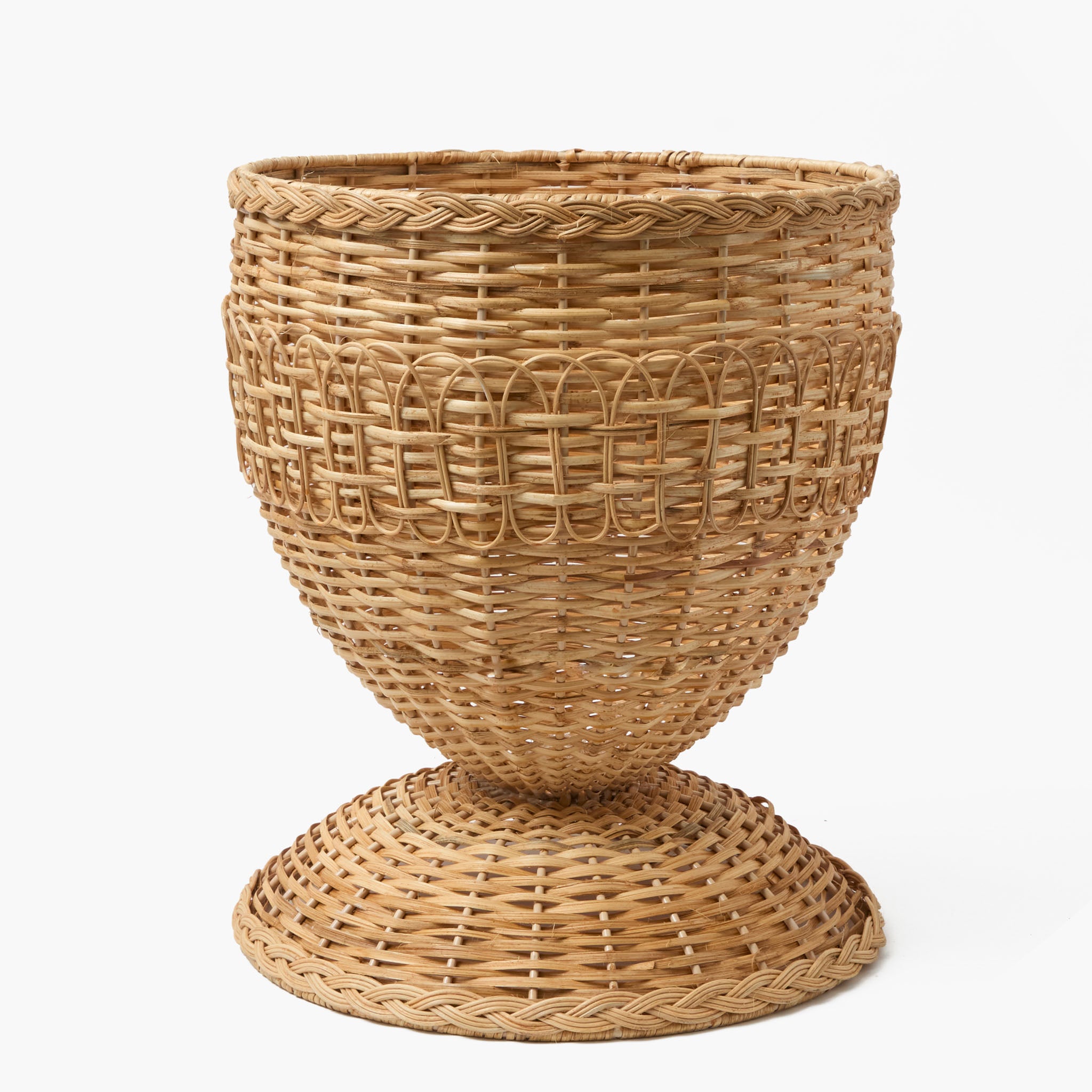 Rattan Braided Planter