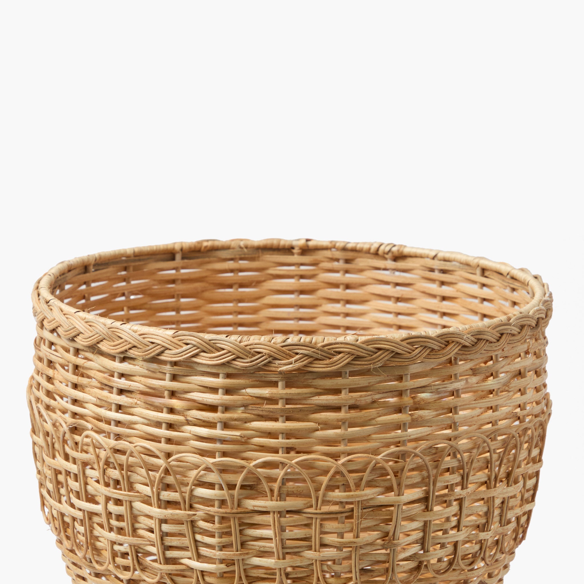 Rattan Braided Planter