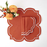 Burnt Orange Napkins (Set of 4) - Mrs. Alice