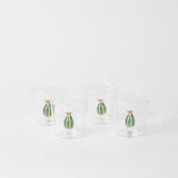 Cactus Water Glasses (Set 4) - Mrs. Alice