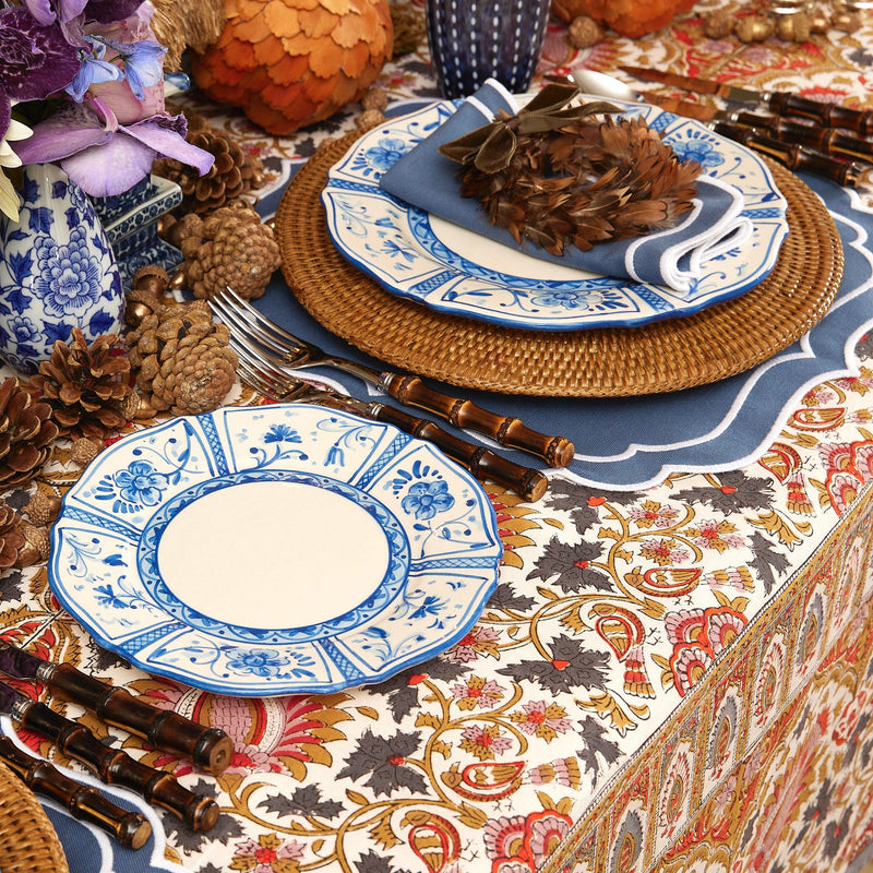 Cadíz Hand Painted Starter Plates (Set of 4) - Mrs. Alice