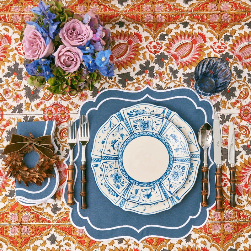 Cadíz Hand Painted Starter Plates (Set of 4) - Mrs. Alice
