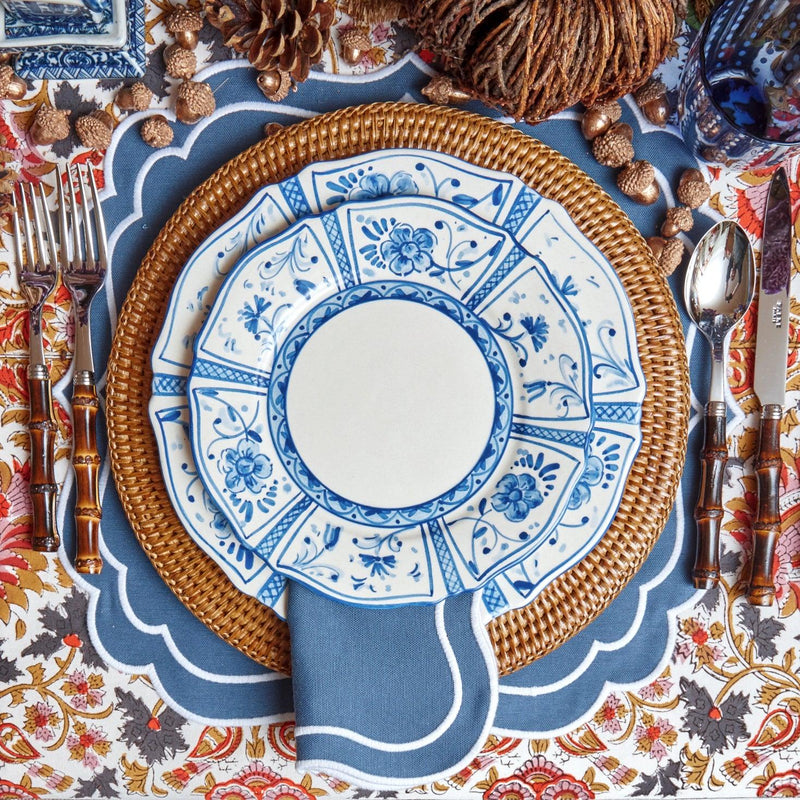 Cadíz Hand Painted Starter Plates (Set of 4) - Mrs. Alice