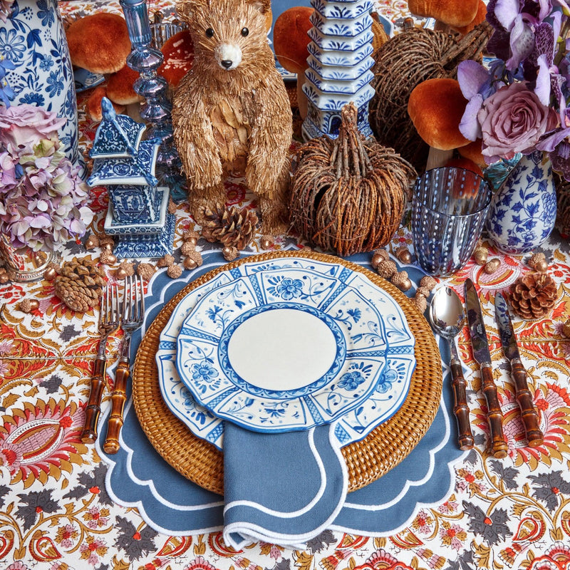 Cadíz Hand Painted Starter Plates (Set of 4) - Mrs. Alice