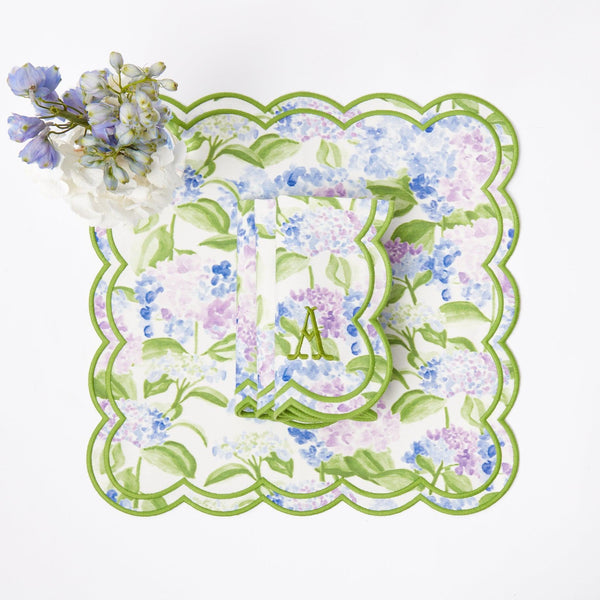 Camilla Hydrangea Napkins (Set of 4) - Mrs. Alice
