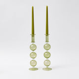 Camille Olive Candle Holder (Pair) - Mrs. Alice
