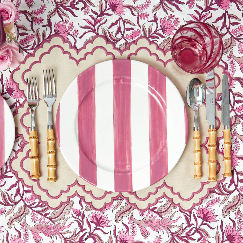 Sandrine Stripe Dinner Plate