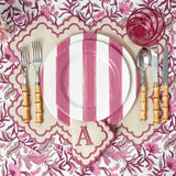 Sandrine Stripe Dinner & Starter Plates (Set of 8)