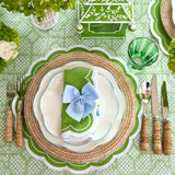 Cecily Green Napkins (Set of 4) - Mrs. Alice