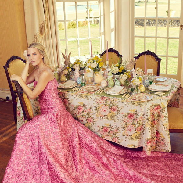 Celine Chintz Tablecloth - Mrs. Alice