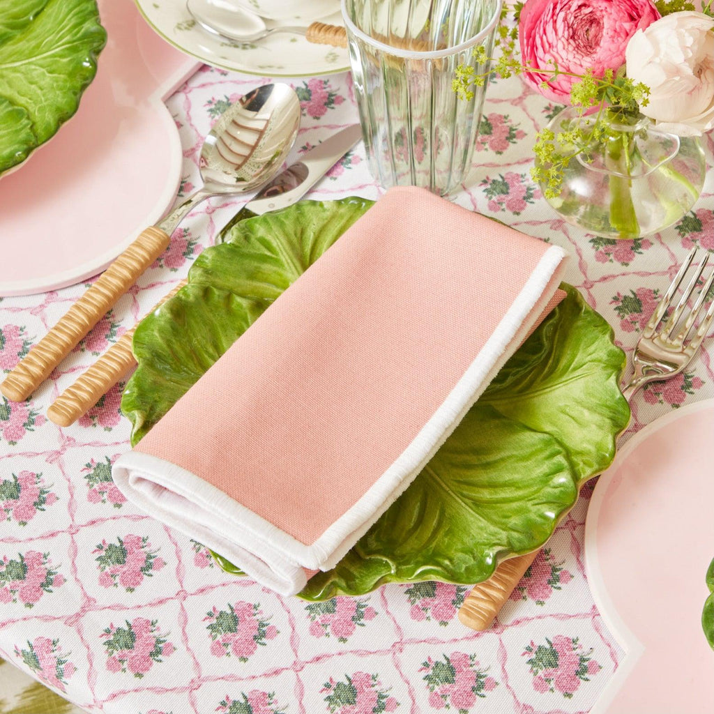 Pink Rose Napkins / Set of 4 Cloth Dinner Napkins – Farmhouse for the Soul