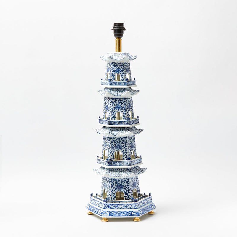 Chinoiserie Pagoda Lamp - Mrs. Alice