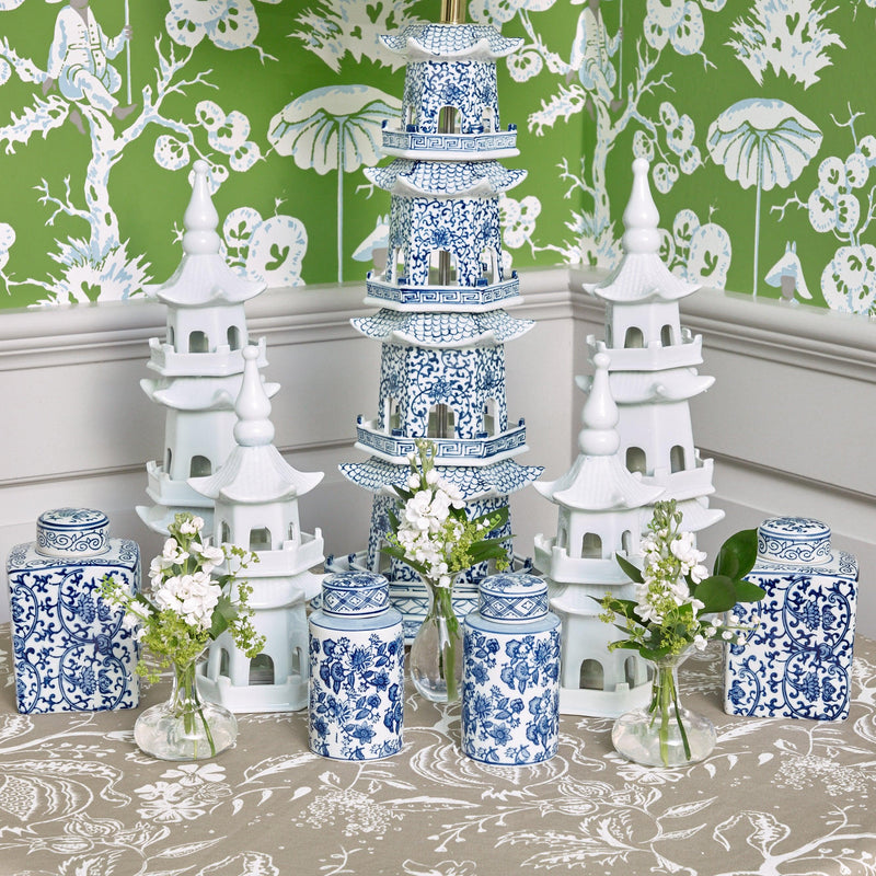 Chinoiserie Pagoda Lamp - Mrs. Alice