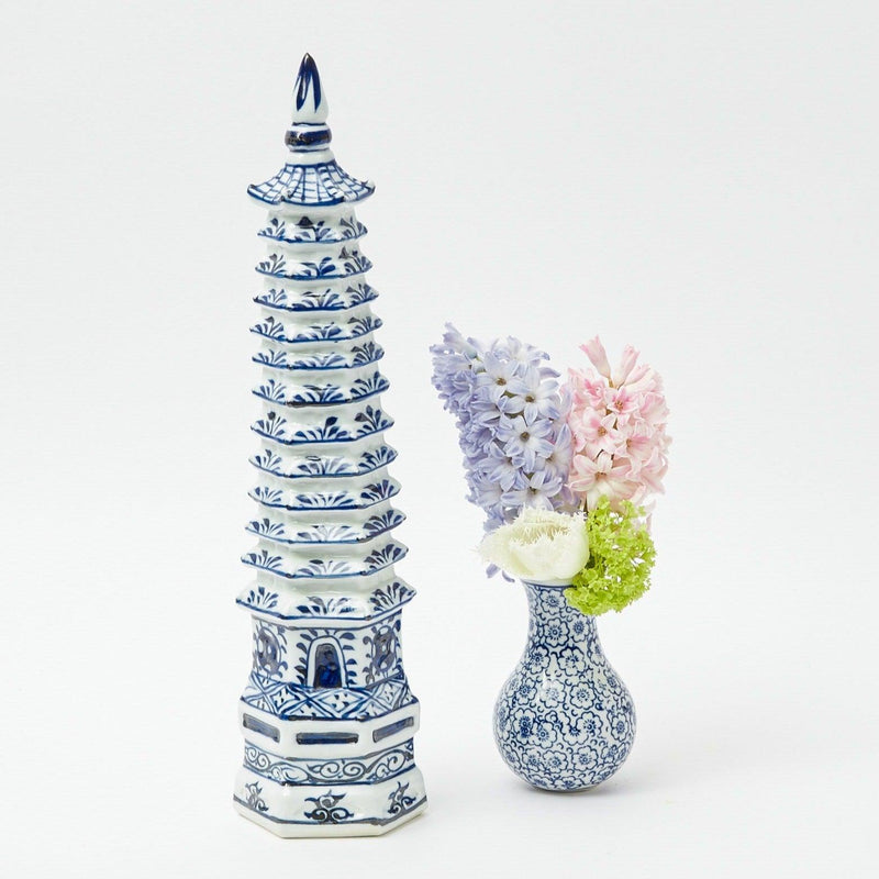 Chinoiserie Porcelain Pagoda - Mrs. Alice