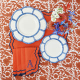 Blue Petal Bamboo Dinner Plate (Set of 4)