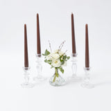 Chocolate Brown Candles (Set of 8) - Mrs. Alice