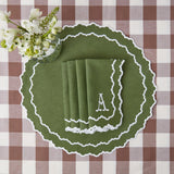 Chocolate Gingham Tablecloth - Mrs. Alice